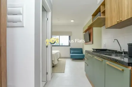 Flat com 1 Quarto para alugar, 24m² no Vila Olímpia, São Paulo