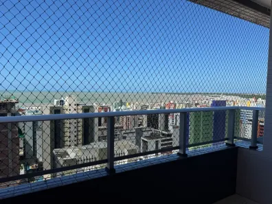 Apartamento com 3 Quartos para alugar, 108m² no Tambaú, João Pessoa