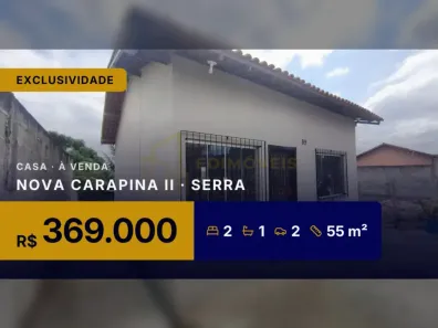 Casa com 2 Quartos à venda, 55m² no Nova Carapina II, Serra