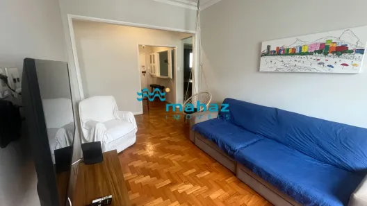 Apartamento com 3 Quartos para alugar, 95m² no Leme, Rio de Janeiro
