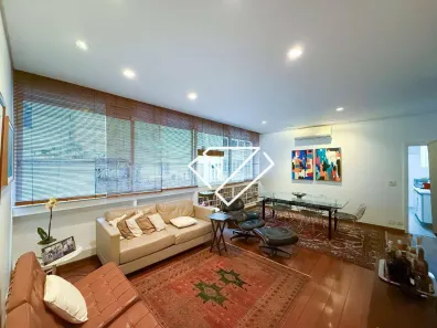 Apartamento com 3 Quartos para alugar, 106m² no Lagoa, Rio de Janeiro