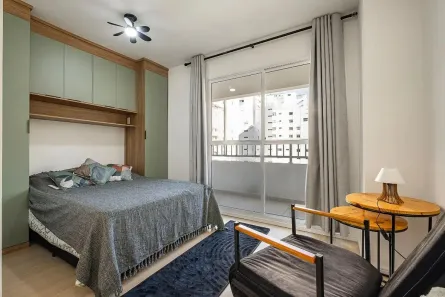 Kitnet com 1 Quarto à venda, 30m² no Jardim Paulista, São Paulo