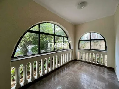 Casa com 4 Quartos para alugar, 374m² no Boqueirão, Santos