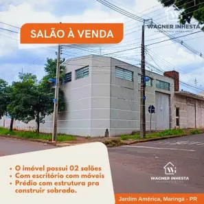 Galpão/Depósito/Armazém à venda, 332m² no Jardim América, Maringá
