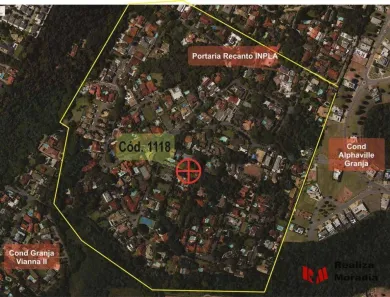 Lote/Terreno à venda, 1000m² no Recanto Impla, Carapicuíba