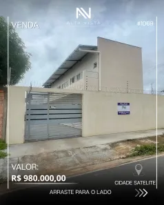 Prédio Residencial à venda, 237m² no Cidade Satélite, Boa Vista