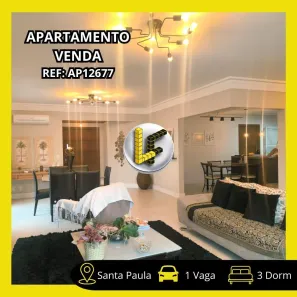 Apartamento com 3 Quartos à venda, 178m² no Santa Paula, São Caetano do Sul