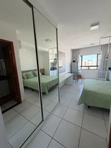 Apartamento com 1 Quarto para alugar, 28m² no Boa Viagem, Recife