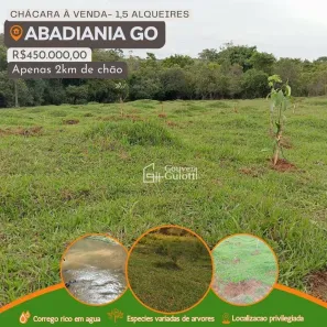 Lote/Terreno à venda, 72600m² no Zona Rural, Abadiânia
