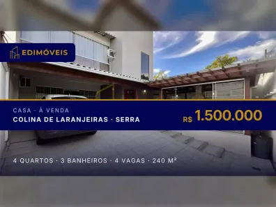 Casa com 4 Quartos à venda, 240m² no Colina de Laranjeiras, Serra