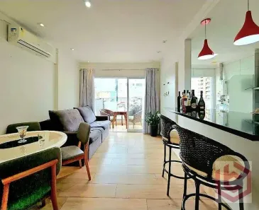 Apartamento com 1 Quarto à venda, 65m² no Ponta da Praia, Santos