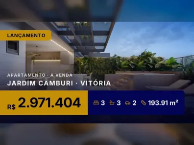 Apartamento com 3 Quartos à venda, 193m² no Jardim Camburi, Vitória