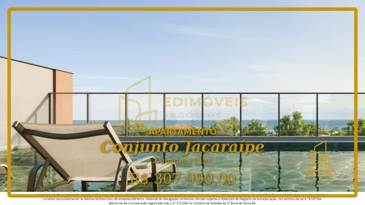 Apartamento com 2 Quartos à venda, 51m² no Conjunto Jacaraípe, Serra
