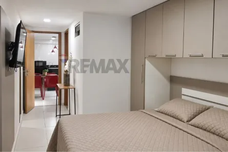 Flat com 1 Quarto para alugar, 33m² no Tambaú, João Pessoa