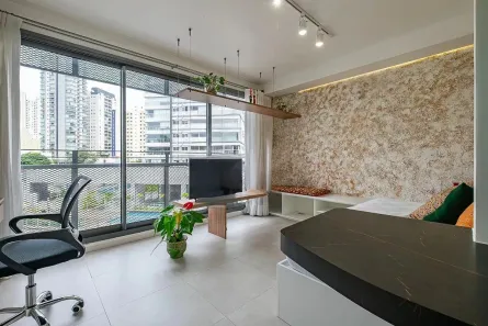 Kitnet com 1 Quarto à venda, 27m² no Pinheiros, São Paulo