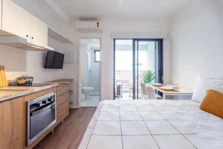 Apartamento com 1 Quarto para alugar, 22m² no Vila Mariana, São Paulo