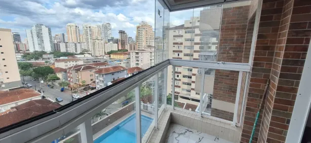 Apartamento com 1 Quarto à venda, 40m² no Campo Grande, Santos