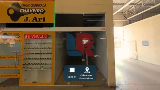 Ponto Comercial para alugar, 18m² no Cidade dos Funcionários, Fortaleza