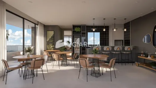 Apartamento com 1 Quarto para alugar, 60m² no Jardim Gisela, Toledo