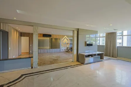 Apartamento com 4 Quartos para alugar, 328m² no Lourdes, Belo Horizonte