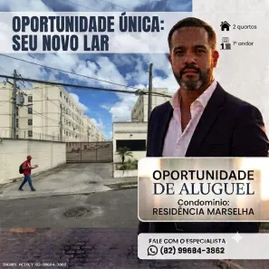 Apartamento com 2 Quartos para alugar, 44m² no Tabuleiro do Martins, Maceió