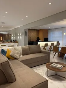 Apartamento com 3 Quartos à venda, 132m² no Ponta da Praia, Santos