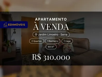 Apartamento com 2 Quartos à venda, 44m² no Jardim Limoeiro, Serra