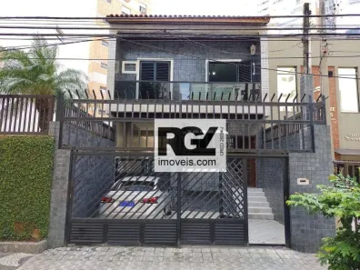 Sobrado com 4 Quartos para venda ou aluguel, 266m² no Gonzaga, Santos