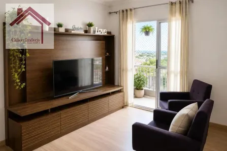 Apartamento com 2 Quartos à venda, 53m² no Wanel Ville, Sorocaba