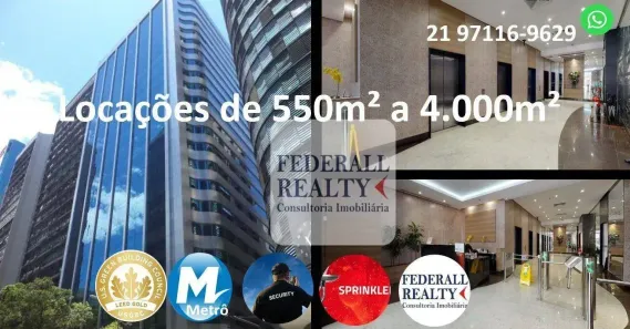 Sala Comercial para alugar, 2215m² no Centro, Rio de Janeiro
