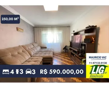 Sobrado com 3 Quartos à venda, 250m² no Vila Nova Alba, São Paulo