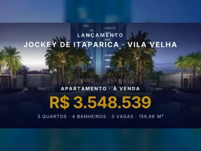 Apartamento com 3 Quartos à venda, 156m² no Jockey de Itaparica, Vila Velha