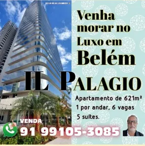 Apartamento com 5 Quartos à venda, 621m² no Reduto, Belém