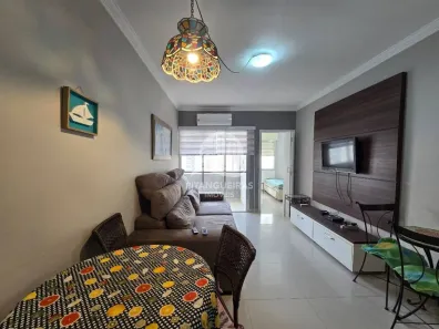 Apartamento com 2 Quartos para alugar, 72m² no Pitangueiras, Guarujá