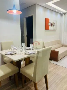 Apartamento com 2 Quartos à venda, 48m² no Loteamento Fernando Camargo Nogueira, Taubaté