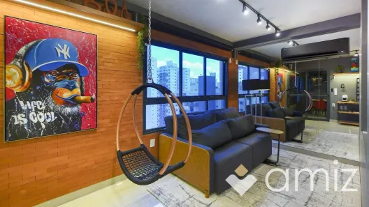 Flat com 1 Quarto à venda, 51m² no Setor Bueno, Goiânia
