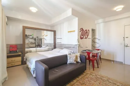 Flat com 1 Quarto para alugar, 32m² no Brooklin Paulista, São Paulo