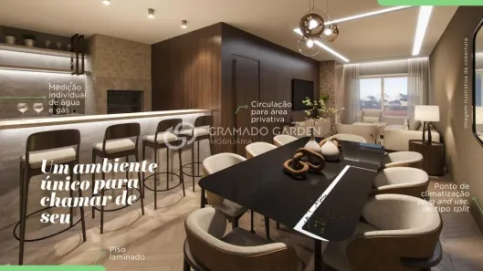 Apartamento com 1 Quarto à venda, 60m² no Centro, Canela