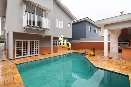 Casa de Condomínio com 4 Quartos para alugar, 348m² no Morada das Flores (Aldeia da Serra), Santana de Parnaíba