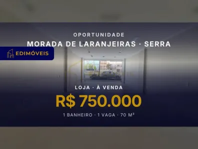 Ponto Comercial à venda, 70m² no Morada de Laranjeiras, Serra