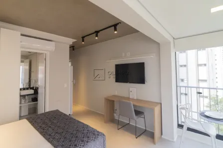 Apartamento com 1 Quarto para alugar, 32m² no Vila Nova Conceição, São Paulo
