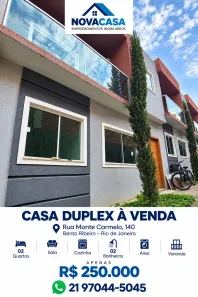 Casa com 2 Quartos à venda, 85m² no Bento Ribeiro, Rio de Janeiro