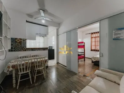 Kitnet com 1 Quarto à venda, 42m² no Pitangueiras, Guarujá