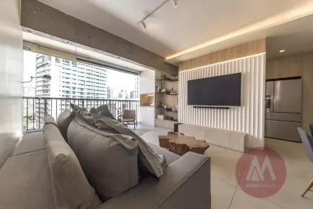 Apartamento com 2 Quartos à venda, 77m² no Vila Cordeiro, São Paulo