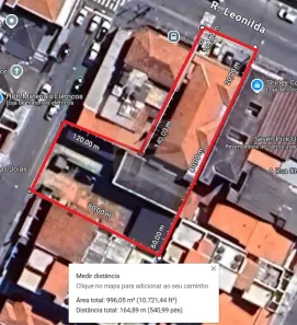 Galpão/Depósito/Armazém para alugar, 1221m² no Vila Camilópolis, Santo André