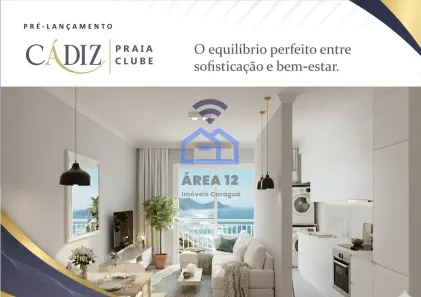 Apartamento com 2 Quartos à venda, 59m² no Indaiá, Caraguatatuba