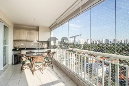 Apartamento com 3 Quartos para alugar, 143m² no Chácara Santo Antônio (Zona Sul), São Paulo