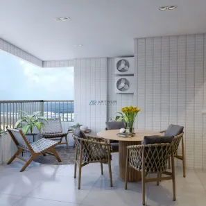 Apartamento com 3 Quartos à venda, 121m² no Guilhermina, Praia Grande