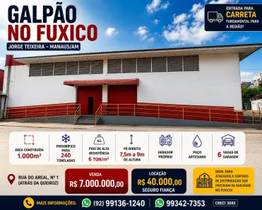 Prédio Residencial à venda, 1000m² no Jorge Teixeira, Manaus