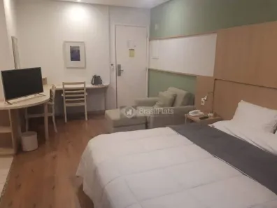 Flat com 1 Quarto para alugar, 27m² no Chácara Santo Antônio (Zona Sul), São Paulo